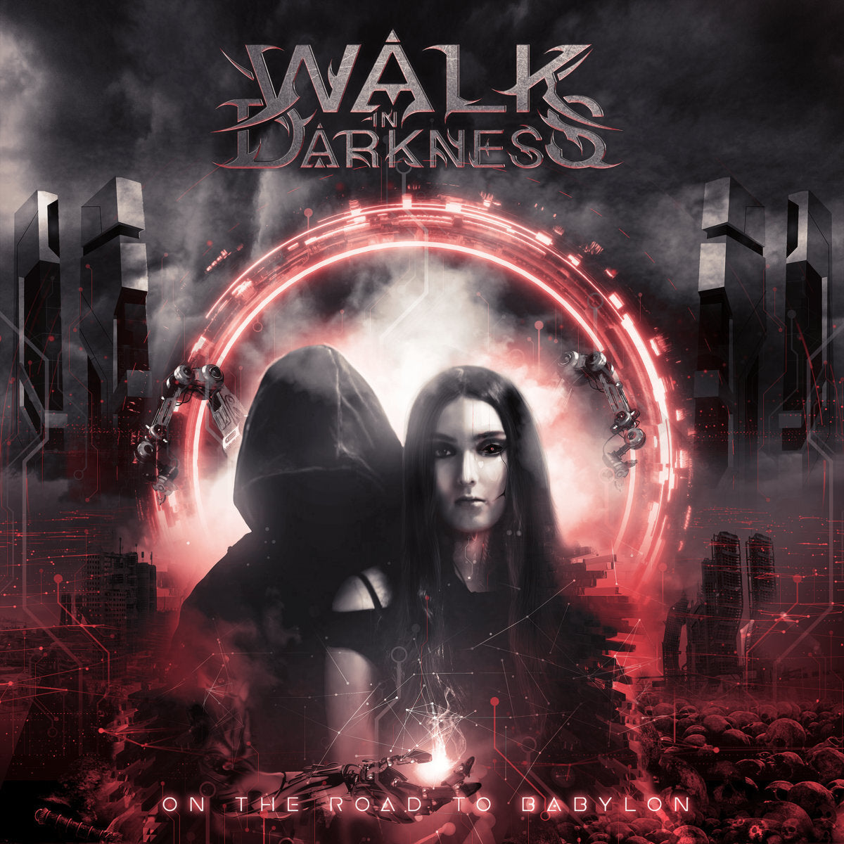 Walk In Darkness | On The Road To Babylon (Red/Black Vinyl) | LP