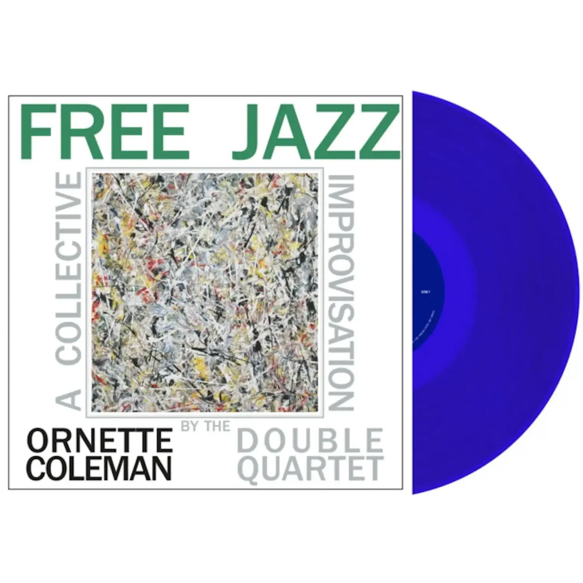 Ornette Coleman Double Quartet | Free Jazz | 1LP Coloured Vinyl front cover