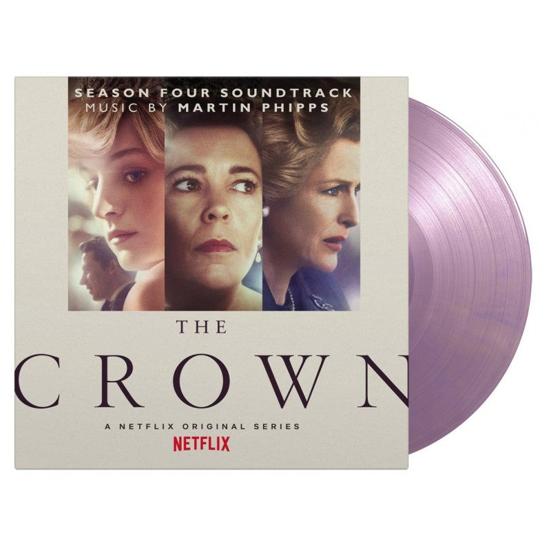 OST (Official Soundtrack) | Crown Season 4 | 1LP Coloured Vinyl Black front cover