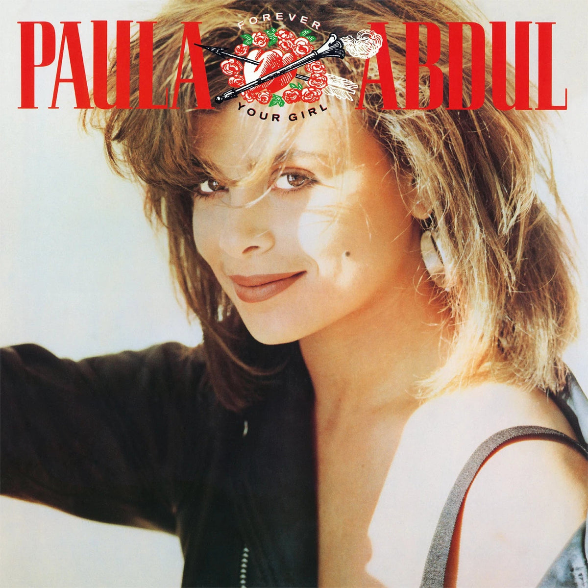 Paula Abdul - Forever Your Girl black vinyl front cover