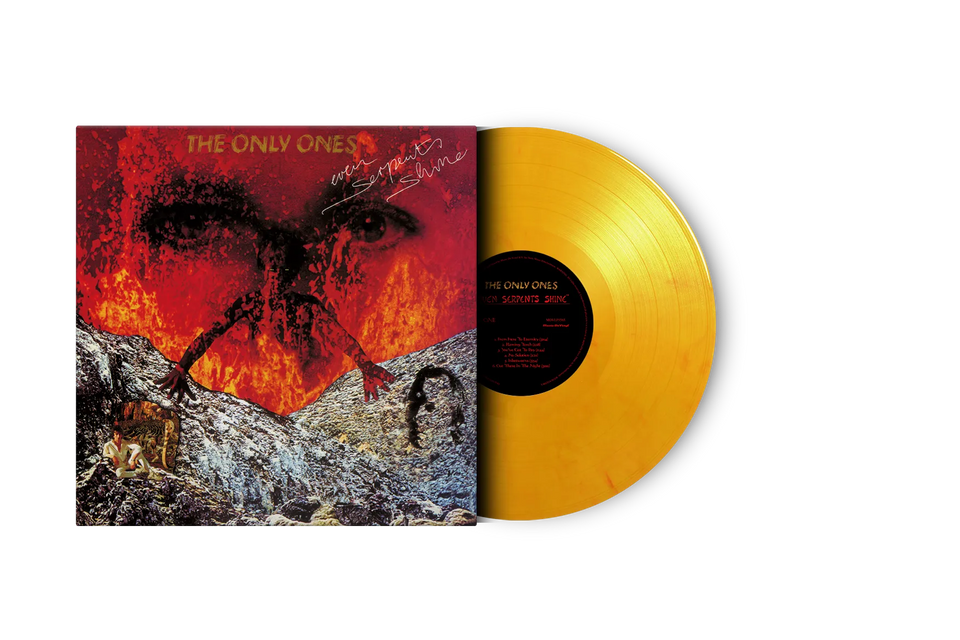 Only Ones | Even Serpents Shine | 1LP Coloured Vinyl Black front cover