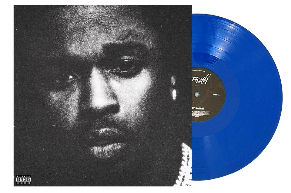 Pop Smoke | Faith | 1LP Coloured Vinyl Blue front cover