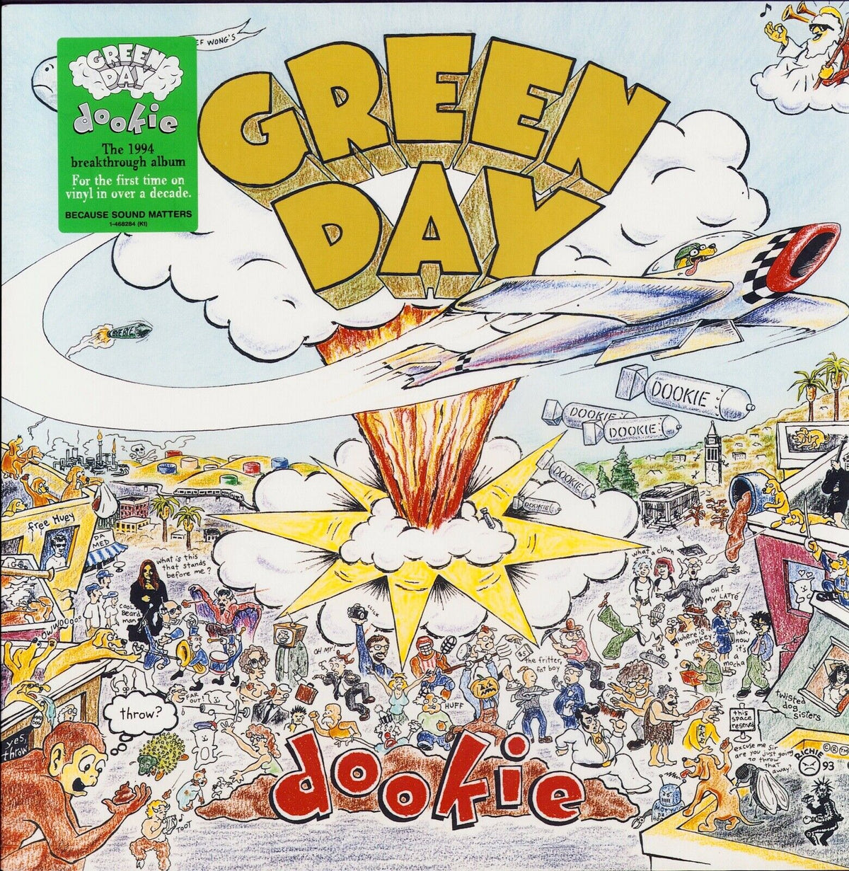 Green Day | Dookie | 1LP front cover