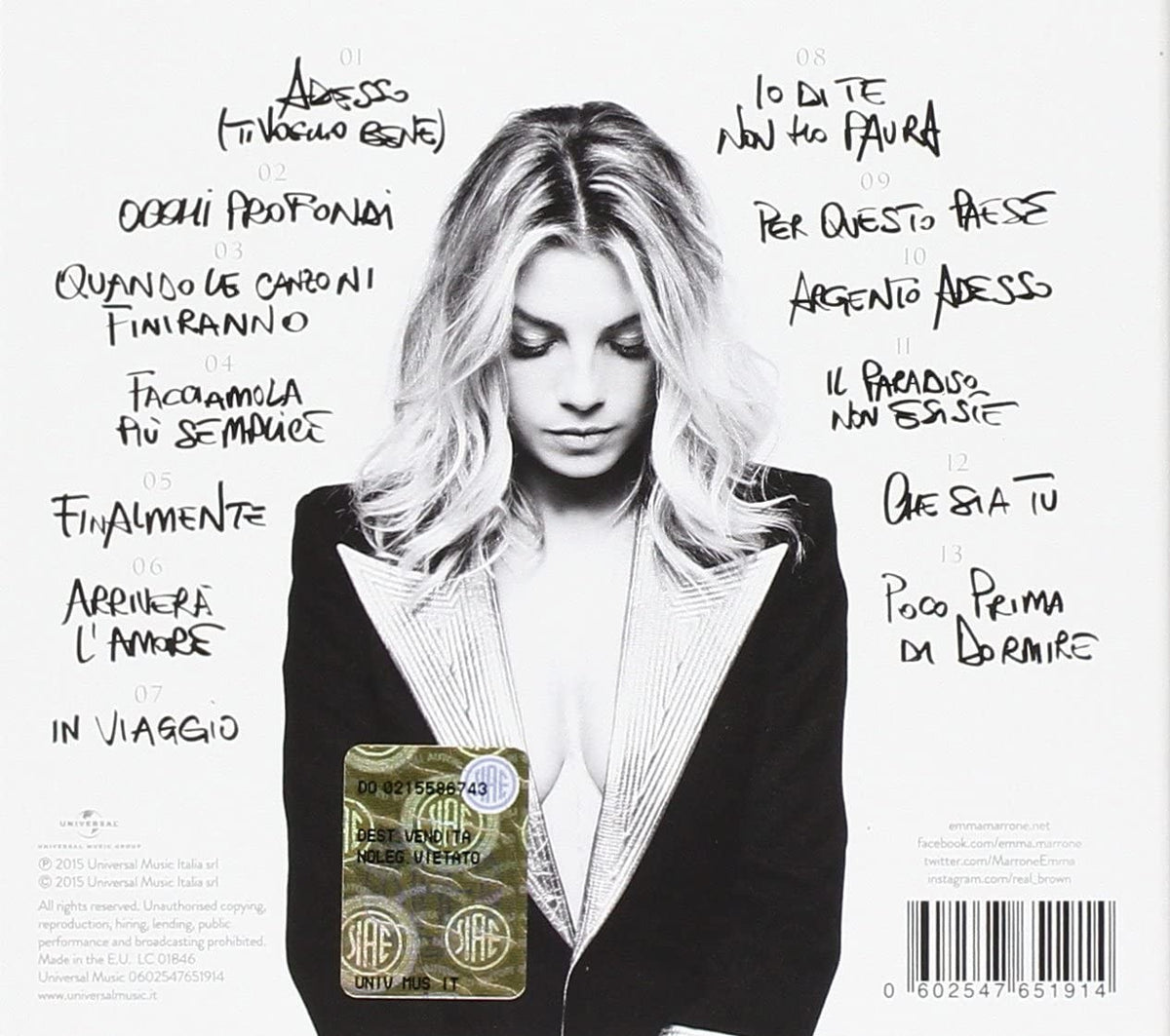 Emma Marrone | Adesso | CD