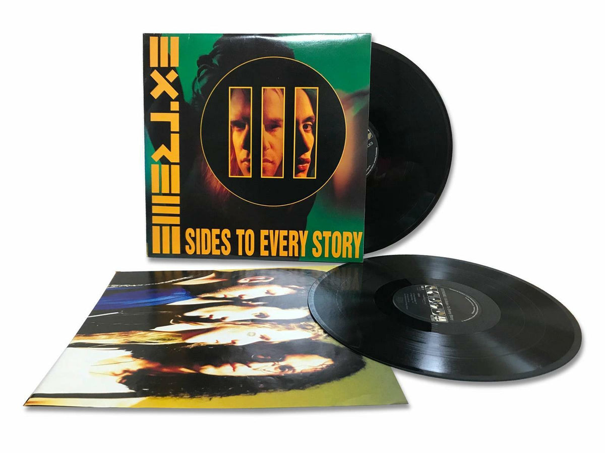 Extreme | III Sides To Every Story | 2LP Coloured Vinyl Black front cover