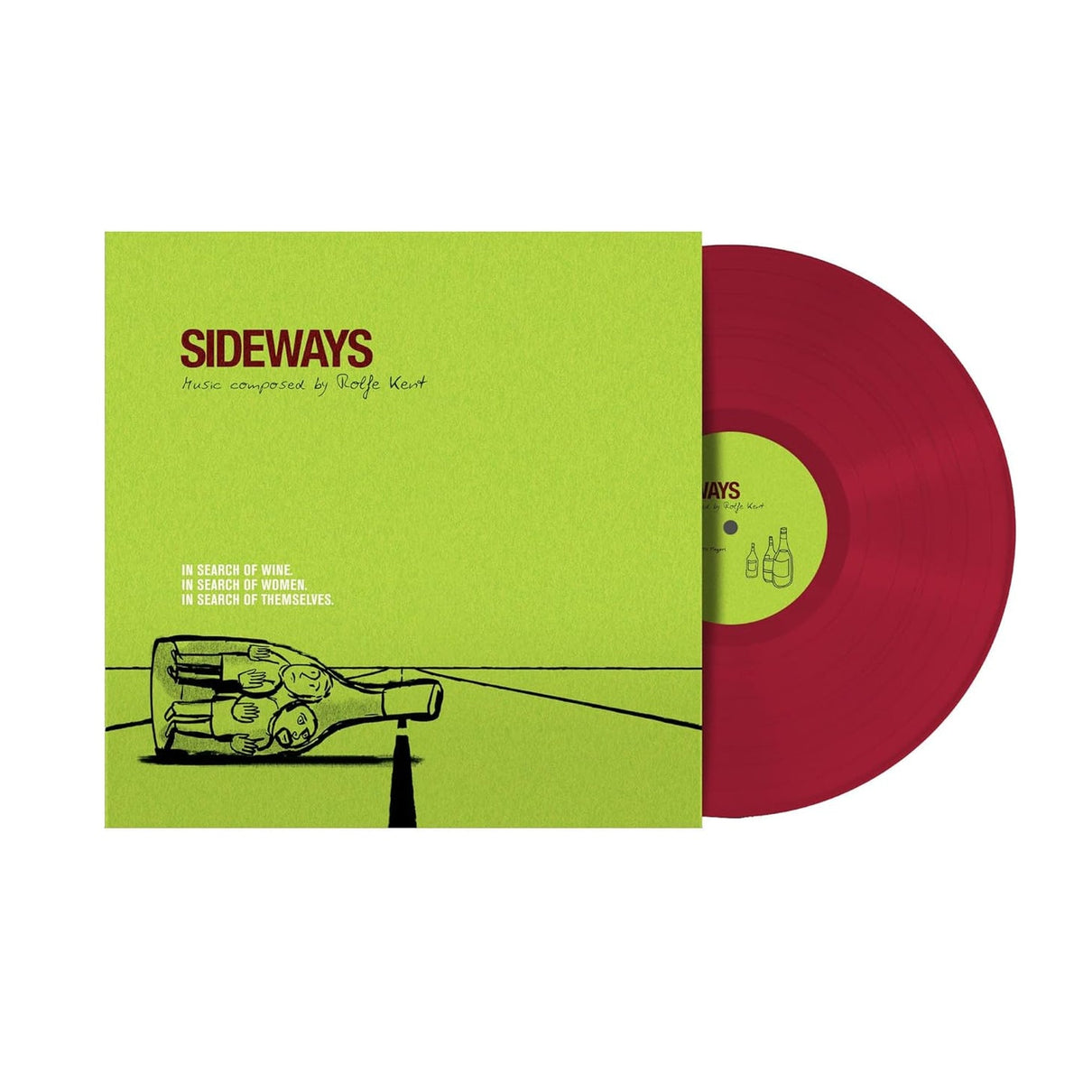 OST (Official Soundtrack) | Sideways / Rolfe Kent (Burgundy) | 1LP front cover