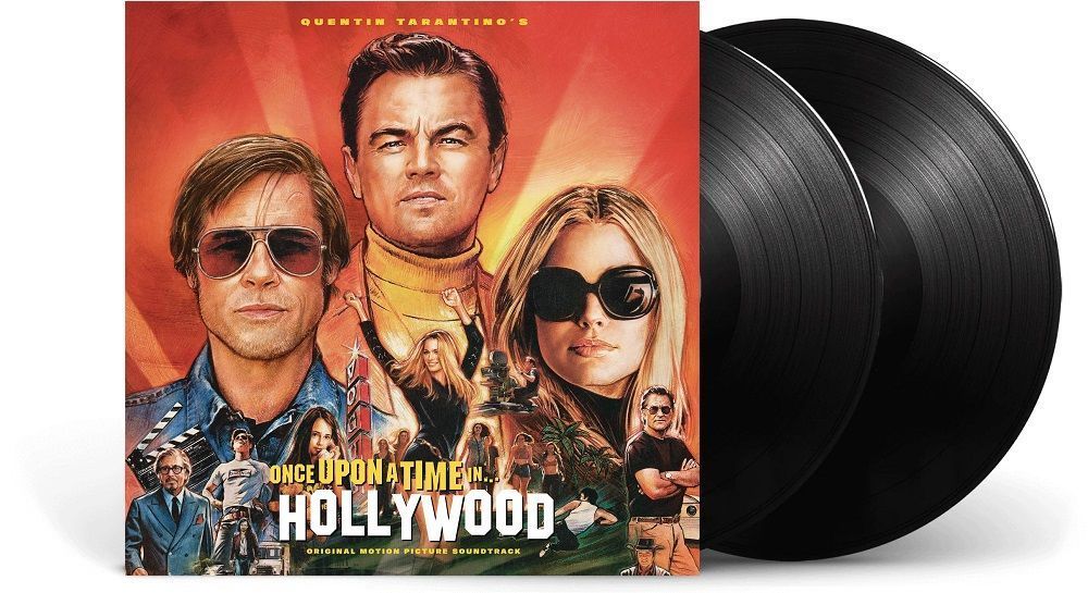 OST (Official Soundtrack) | Once Upon A Time In Hollywood | 2LP Coloured Vinyl Black front cover