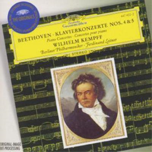 Wilhelm Kempff / Ferdinand Leitner / Berliner Philharmoniker | Beethoven: Piano Concertos Nos. 4 & 5 | CD