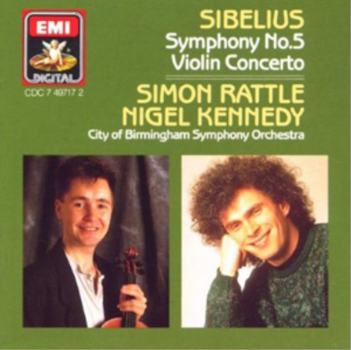 Nigel Kennedy/Sir Simon Rattle | Sibelius Symphony N | CD