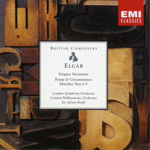 Sir Adrian Boult/London Sympho | Elgar Enigma Variations - Pom | CD