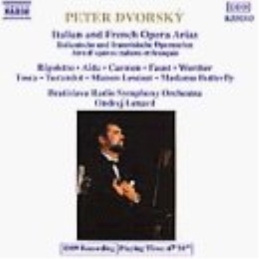 Peter Dvorsky | Italian And French Opera Arias | CD