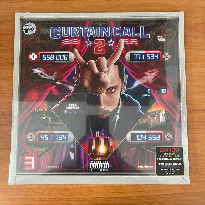 Eminem | Curtain Call | 2LP Gatefold Sleeve front cover