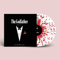 OST (Official Soundtrack) | The Godfather Trilogy (TF) | 2LP Coloured Vinyl Clear Red Splatter front cover