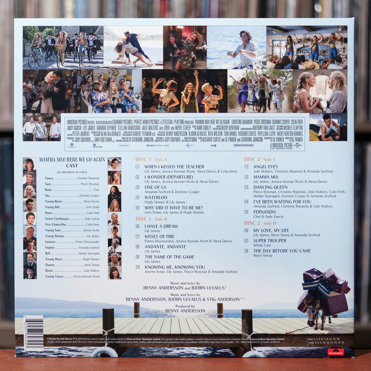 OST (Official Soundtrack) | Mamma Mia! Here We Go Again | 2LP Gatefold Sleeve  front cover